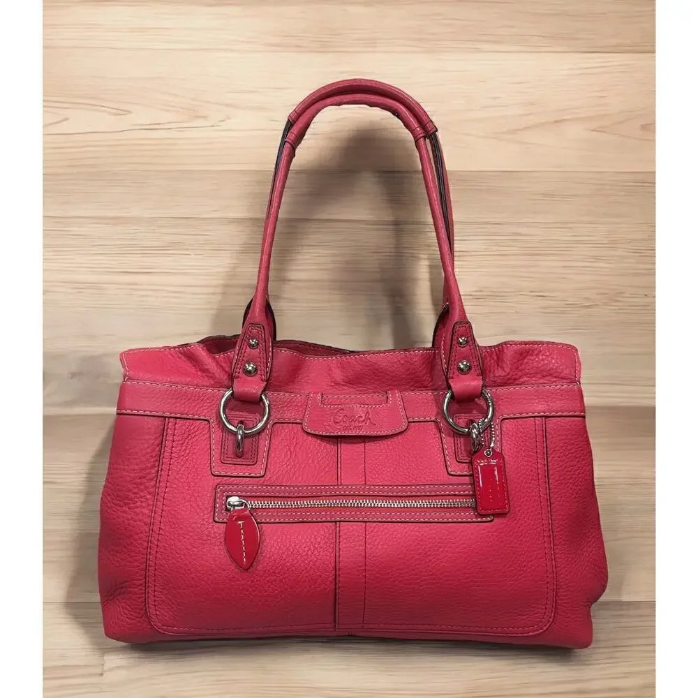 Y2K Coach 13160 Penelope Pebble Leather Satchel Bag
